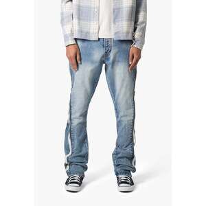 mnml B574 Zipper Flare Denim - Blue Size 42Blue / 42